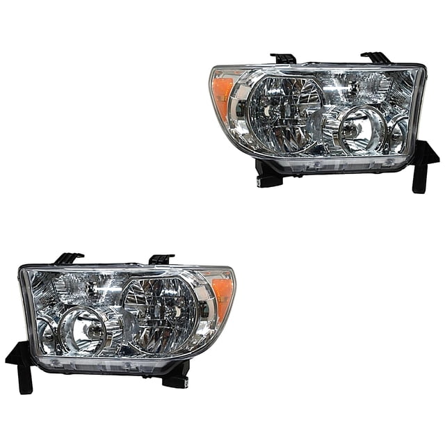Par de Faros Tundra 2007 A 2013 Toyota TYC .