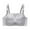 Gray, variant on Woman Solid Color Comfortable Summer Womens Bras Hollow Out Perspective Everyday