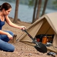 thumbnail image 5 of CSSAD Snow Shovel for Driveway Engineer Shovel Snow Shovel Multi-function Shovel Lifesaving Shovel Camping Shovel Shovel Outdoor Supplies, 5 of 6