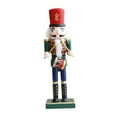 thumbnail image 4 of Figura de Cascanueces, Adorno de Mesa, Escultura de Pie, Accesorios para Fotos, Navidad Estilo C, 4 of 9