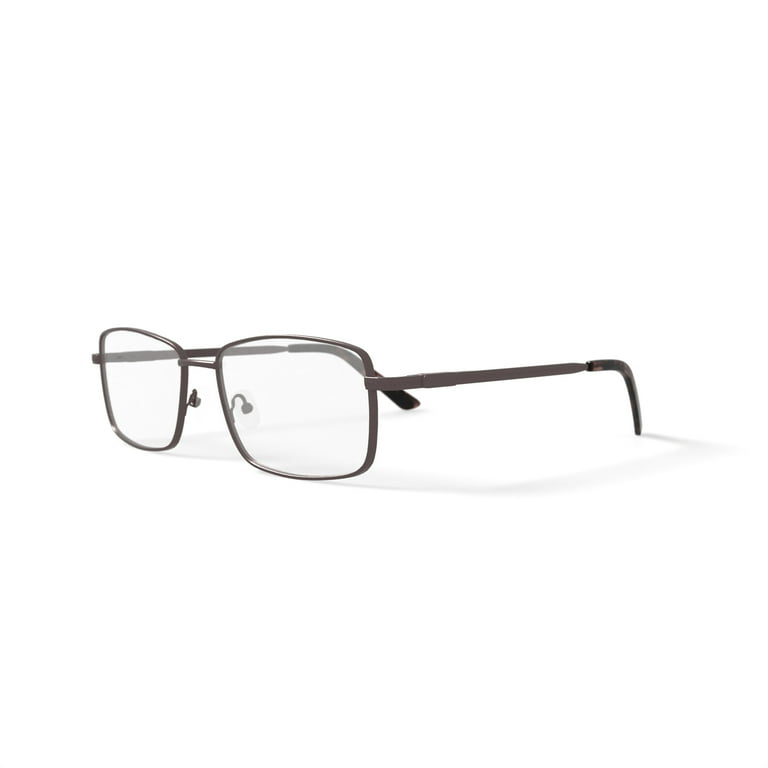 Walmart Men's Rx'able Eyeglasses, WM401356-1, Bronze, 56-17-140