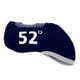 thumbnail image 5 of Fundas para cabezas de golf, protector de cabeza de putter de hierro para palos de golf con ventana transparente 52 grados azul marino, 5 of 7