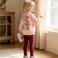 thumbnail image 2 of mgoYE Toddler Girl Clothes Fall/Winter Sweatsuit Cute Sweatshirts Pants Girl Clothing Sets, 2 of 8