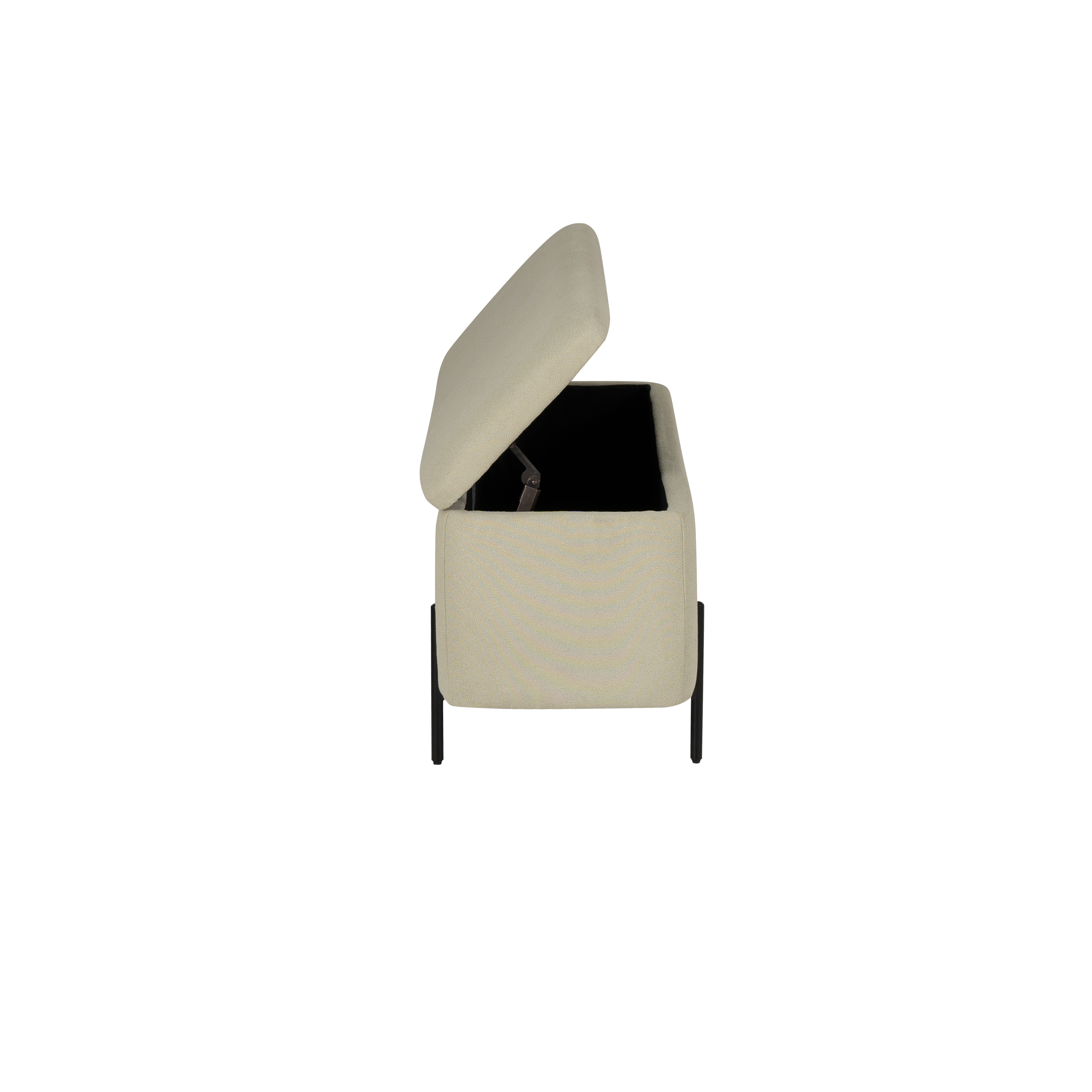 MacLaren Upholstered Storage Bench Mint Frost Green