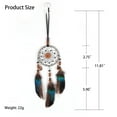 thumbnail image 3 of ACDANC Dream Catcher,Boho Decor Wall Hanging,Vintage Feather Dreamcatcher Ornament for Bedroom,Unique Art Gift, 3 of 5