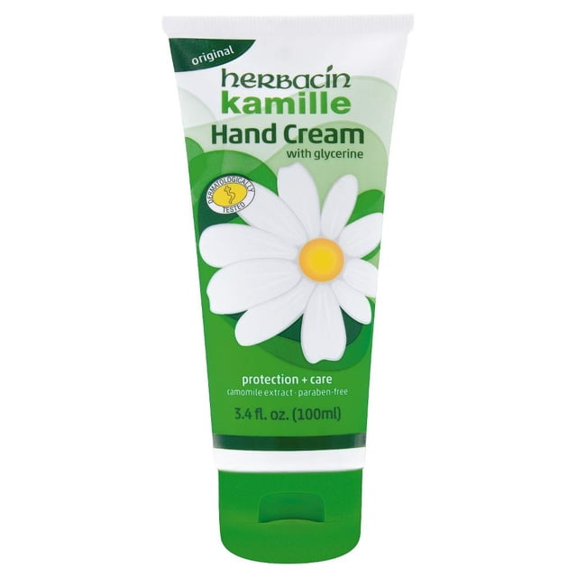 Crema de manos Herbacin Kamille Plus Glicerina 3.4 Oz