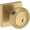 Lifetime Satin Brass, variant on Baldwin ENBRECSR055 Bremerton Single Cylinder Keyed Entry Door Knob Set - Nickel