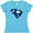 Aqua, variant on Inktastic South Carolina Women's V-Neck T-Shirt