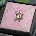 thumbnail image 2 of To My Girlfriend Nuts For You Forever Necklace w Message Card, 2 of 7