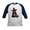 Navy/White, variant on CafePress - Costumed Pitbull Halloween Kids Baseball T Shirt - Kids Cotton Baseball Jersey, 3/4 Sleeve Shirt