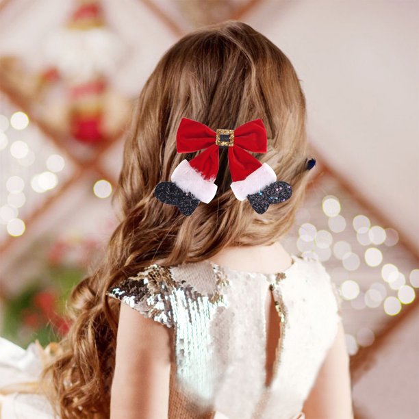Ganfancp Christmas Snowflake Water Diamond Hair Clip Top Clip Sweet And Non Hurting Hair Clip Princess Side Hair Clip Accessories Artículos En Liquidación 1* Pinza para El Pelo