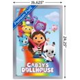 thumbnail image 3 of Gabby's Dollhouse - Key Art Wall Poster, 14.725" x 22.375" Framed, 3 of 5