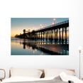 thumbnail image 1 of Oceanside Sunset Wall Mural by Wallmonkeys Peel and Stick Graphic (48 in W x 31 in H) WM321521, 1 of 4
