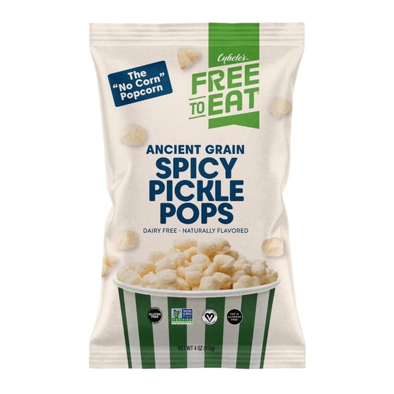 Ancient Grain Spicy Pickle Pops