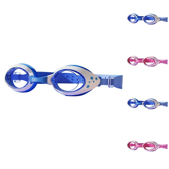 Frnrwgo Kids Swimming Goggles High-definition Small Frame Waterproof Swim Goggles for Girls Boys Ages 2-13