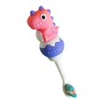 thumbnail image 1 of 1-10Y Clean Toothbrush Cartoon Dinosaur Multiple Colour Deep Cleaning Food Grade Kids Toothbrush for Home, 1 of 10