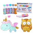 thumbnail image 1 of Pincel de grafiti de puntos para niños, educación temprana, iluminación, acuarela, tranquilidad, relleno de grafiti, juego de caja de regalo de pinceles para jardín de infantes, 1 of 4