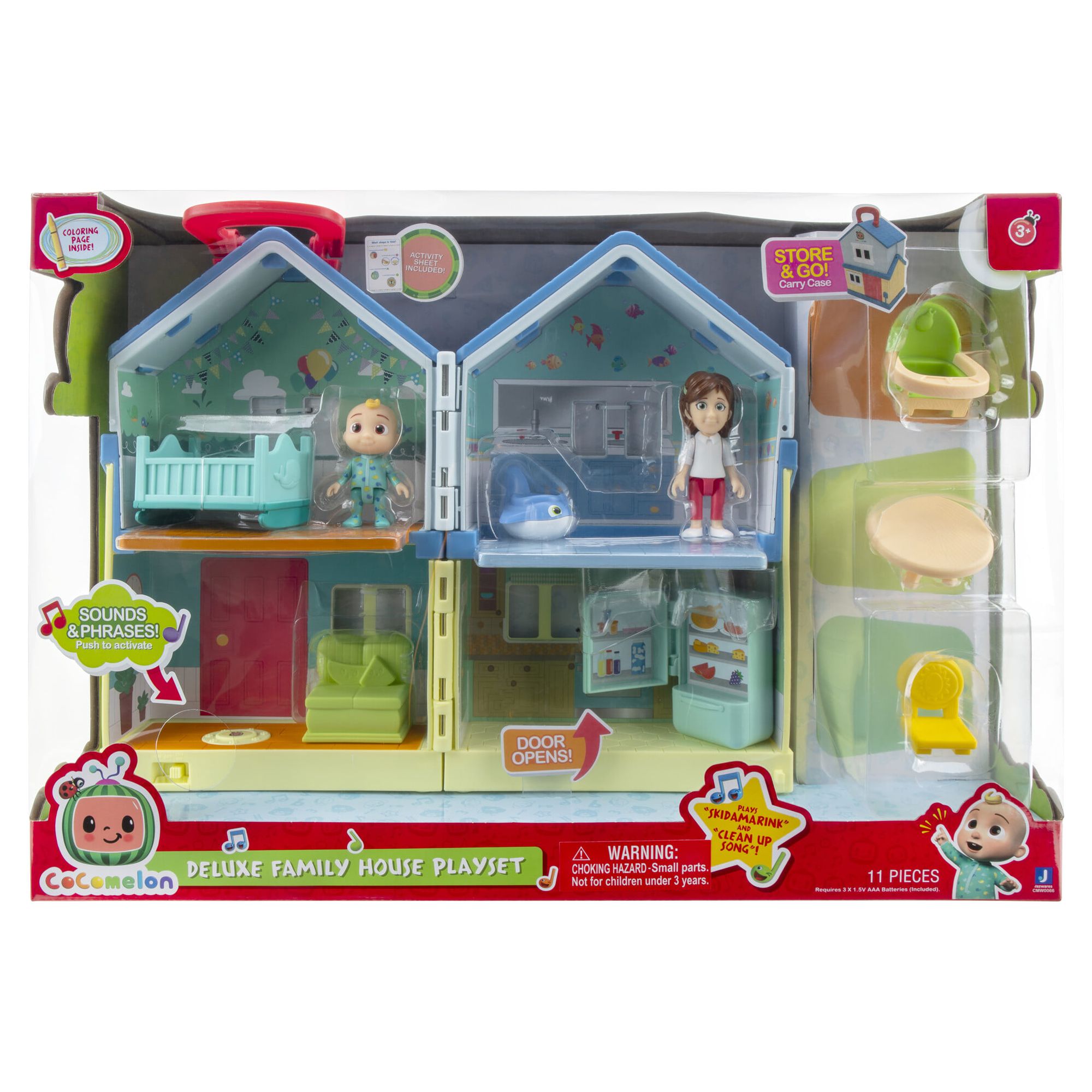 COCOMELON  DELUXE FAMILY HOUSE PLAYSET - image 2 of 9