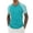 Mint Green, variant on Mens Polo Carnival Print Short Sleeve Breathable Summer Shirt for Men,Black,XS