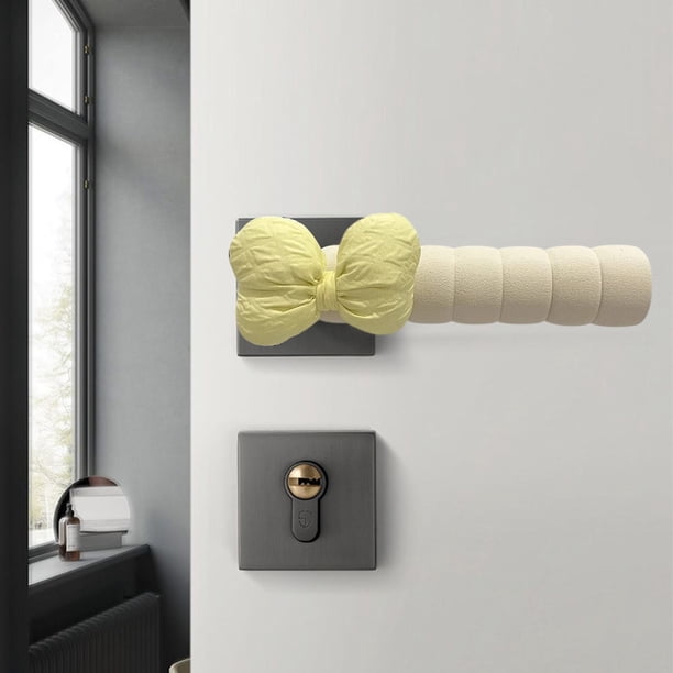 No Collision And No Staticly Door Handle Protective Cover Protective Helixs Door Handle Cover Caterpillars Sponge Door Handle Cover Winter Warming Gadget