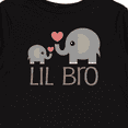 thumbnail image 4 of Inktastic Lil Bro Matching Elephant Boys Long Sleeve Toddler T-Shirt, 4 of 5