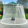 thumbnail image 4 of AYktou Mosquito Net,Mosquito Netting for Patio,Double-Sided Umbrella Netting for Outdoor Umbrellas with Double Zipper Door and Adjustable Rope(a Mosquito Net), 4 of 5