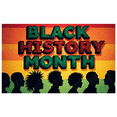 thumbnail image 4 of Black History Month Celebration Banner Event Party Backdrop with Colorful Fireworks Decorations and Raised Hands for Cultural Awareness Display Photography, 4 of 8