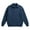 Navy, variant on Mens Quarter Zip Sweater Long Sleeve Cable Knit Neck Polo Soft Casual Pullover Sweaters Gray L
