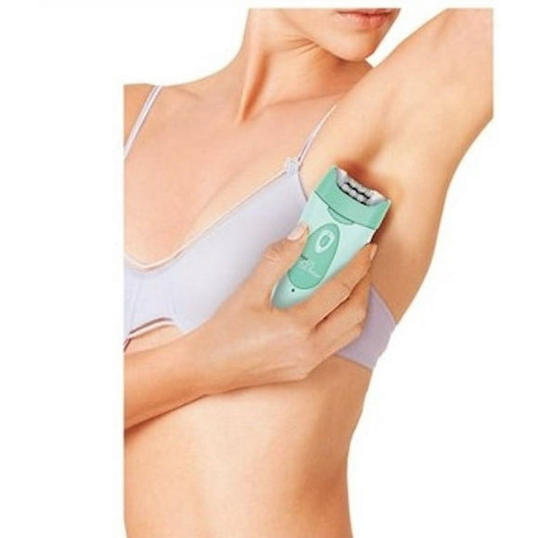 Emjoi Hair Removal Epilator with 36 Tweezer Discs Skin Glide