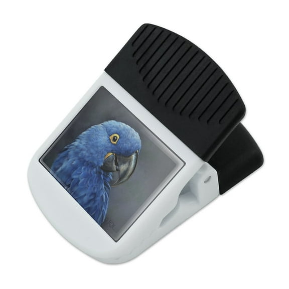 Hyacinth Macaw Parrot Refrigerator Fridge Magnet Magnetic Hanging Hook Note Snack Clip
