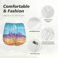 thumbnail image 6 of Haiem Pixel Desert Landscape Women's 2 in 1 Running Shorts - Lightweight Athletic Workout Gym Yoga Breathable Sports Shorts Liner with Phone Pockets-X-Large, 6 of 9