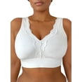 thumbnail image 2 of Fruit of the Loom Women’s Back Smoothing Full Coverage Wireless Bralette, 2-Pack, Style FT842A, 2 of 5