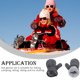 thumbnail image 5 of Guardurnaity Juego de manoplas para sombreros, gorros de sensación cómoda, kits de guantes para niños y niñas Sombreros gris Guardurnaity AP009414-04B, 5 of 6
