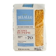 DeLallo Acini di Pepe, Pastina Pasta, Made in Italy, Cooks in 7 Minutes, Non-GMO, 1 lb Bag