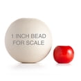 thumbnail image 3 of 500 Round Barrel Wood Beads Bright Assorted Colors 10mm x 9mm with 3mm Hole, 3 of 5