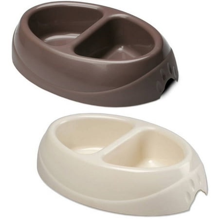 UPC: 0029695231742 | Petmate 23174 Small Double Dish Ultra-Light Microban Pet Dish