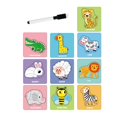 thumbnail image 4 of Tarjetas de práctica de rastreo Hugo rompecabezas a juego de animales rompecabezas para niños juguetes de aprendizaje preescolar, 4 of 10