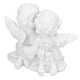 thumbnail image 2 of Estatua de ángel de Resina blanca Sincero adorno de escritorio con forma abrazada, 2 of 10