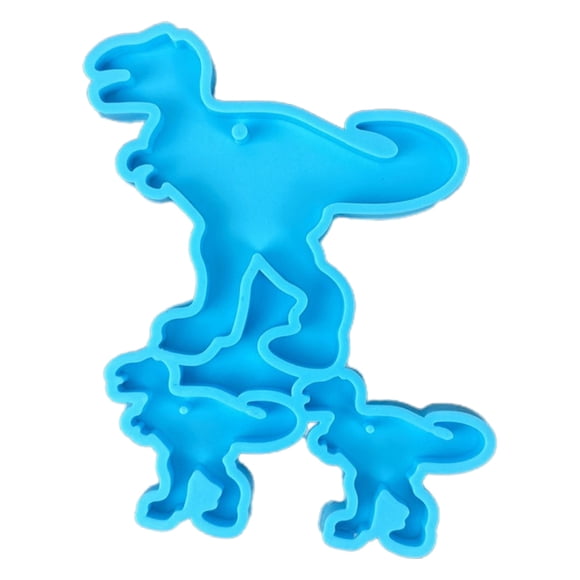 Techinal Porte-Clés en Forme d'Animal Moule en Résine Époxy Pendentifs Porte-Clés Moule en Silicone Bricolage Décorations Outils de Moulage