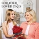 thumbnail image 5 of GLAMOUR BOUTIQUE Caja con Forma de Corazón de Flores Forever de 7 Piezas - Rosas Preservadas Rosas Inmortales que Duran un Año - Flores Preservadas de Rosas Eternas para Entrega Prime Día de la Madre, 5 of 9