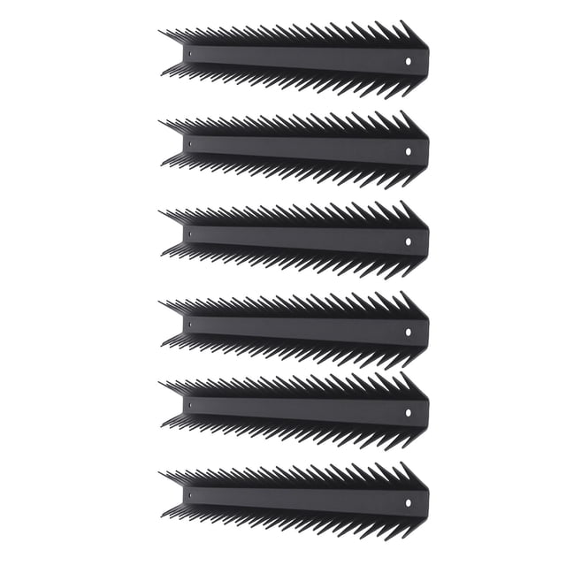 Fence Spikes, Security Wall Spikes Wide Application Weather Proof Carbon Steel for Yard
