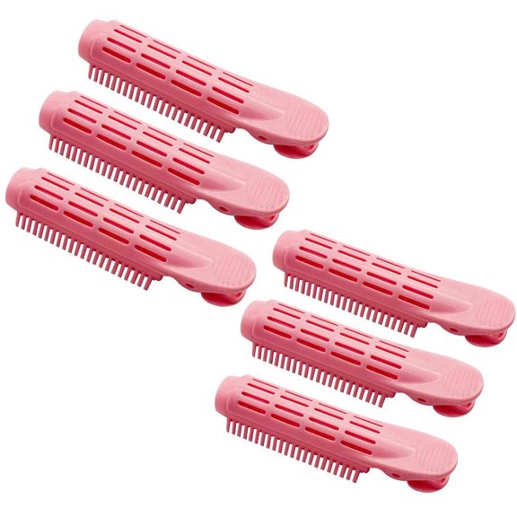 NOGIS 6Pcs Volumizing Hair Root Clip, Natural Fluffy Hair Clip Volume Hair Curler Clip Curly Hair Styling Tool Rollers Self Grip