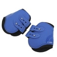 thumbnail image 4 of Attelle de Jambe de Cheval, Bottes de Protection pour Jambe de Cheval Bleu pour Compétition de Cheval Jambes Arrière Bleues, 4 of 8