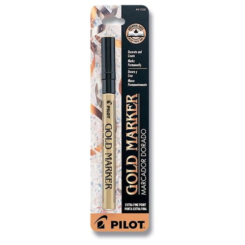 PILOT BSCGEF PILOT MARKER EXTRA FINE GOLD CARDED