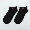 thumbnail image 1 of Ready Stock Invisible Ankle Soft Colorful Cotton Cartoon Men Unisex Women Short Socks Stokin Stoking Stocking, 1 of 7