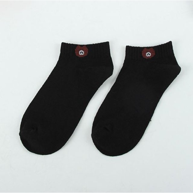 Ready Stock Invisible Ankle Soft Colorful Cotton Cartoon Men Unisex Women Short Socks Stokin Stoking Stocking