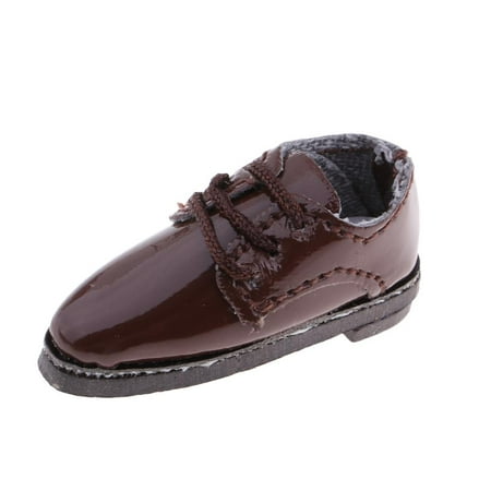 

PU Leather Shoes British Oxford Shoes For 1/6 Blythe Doll