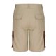 thumbnail image 3 of Mens Casual Pantalones Cortos Color Sólido Algodón-Lino Botón Multi-Bolsillo Grande Bolsillo Ropa de Trabajo Medio Pantalones Cortos, Pantalones Casuales de Poliéster, 3 of 6