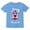 Blue, variant on Girls 4th Birthday Gift Tshirt Birthday Gift for 4 Year Old Cupcake Birthday Shirts for Girl Funny Humor Graphic Tee B Day Birthday Party Girl Toddler Kids Graphic T Shirt