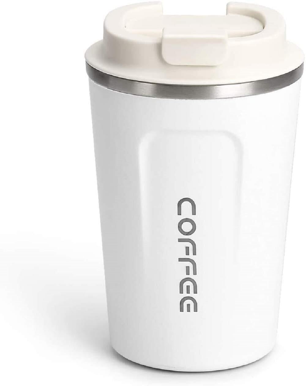 Achort 13oz Coffe Traveler Mug with Lid, Stainless Steel Vacuum